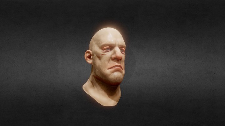 bald head 2 – Gratis 3D-model STL