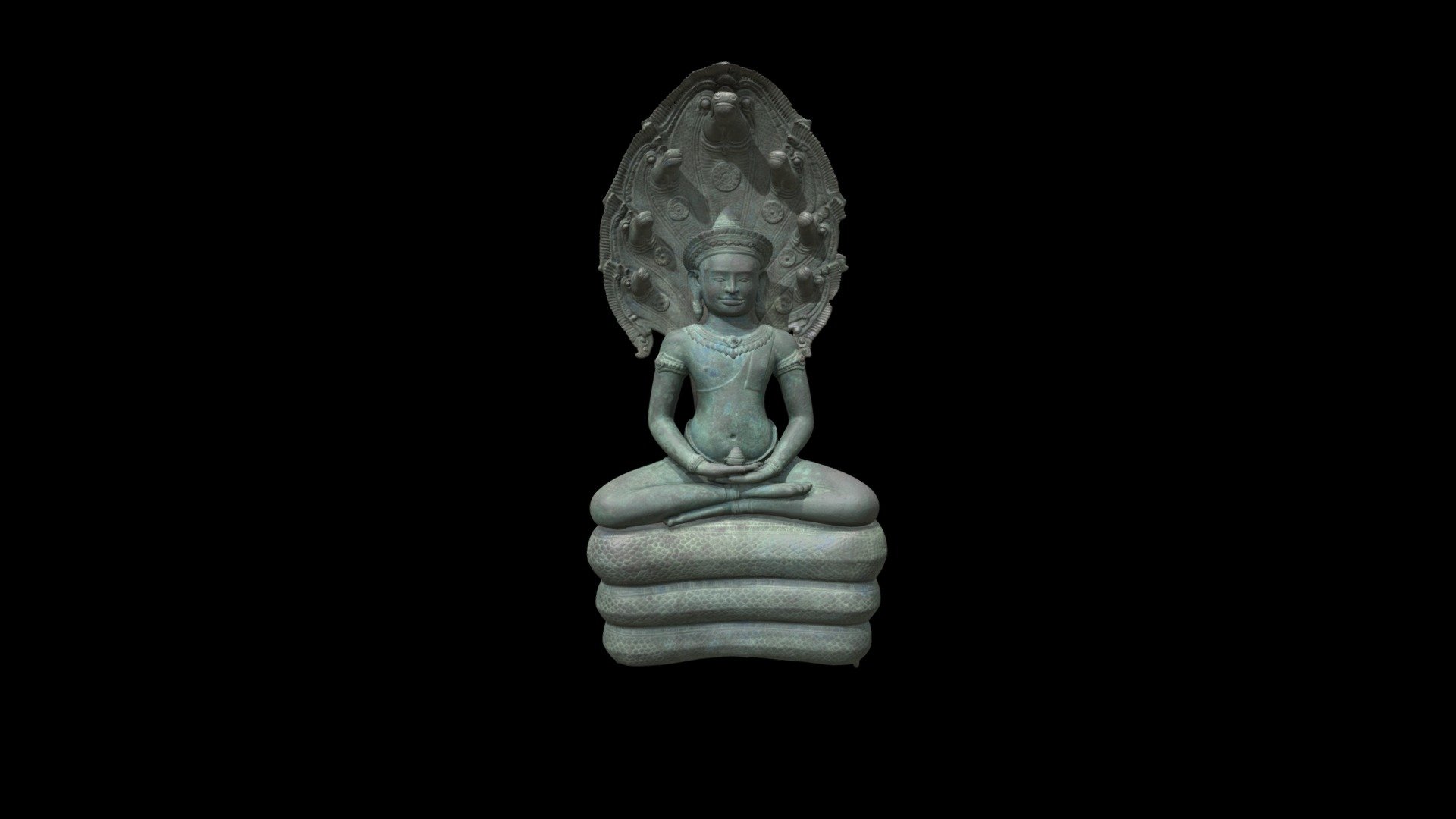 1963.263 Naga-Enthroned Buddha - Download Free 3D model by Cleveland ...