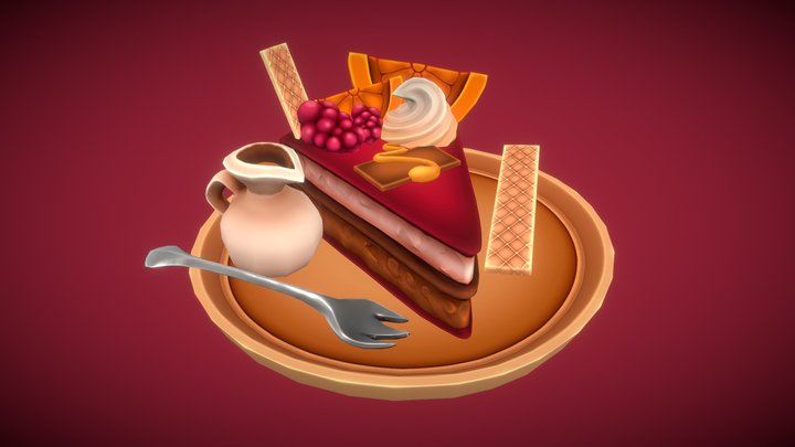 Cake 3D models - Sketchfab