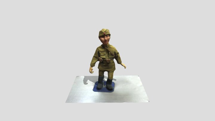 Солдат 3D Model