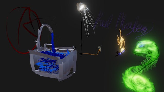Paul's doodles (Tilt Brush) 3D Model