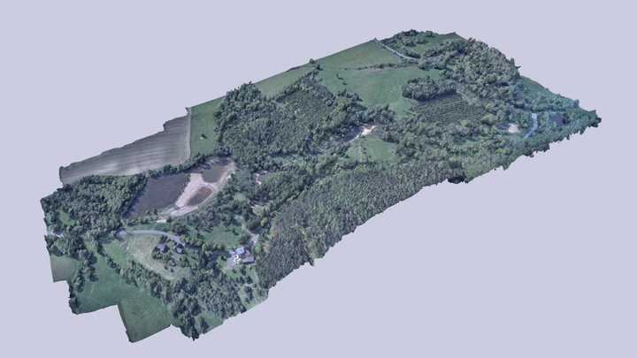 Činov 3D Model
