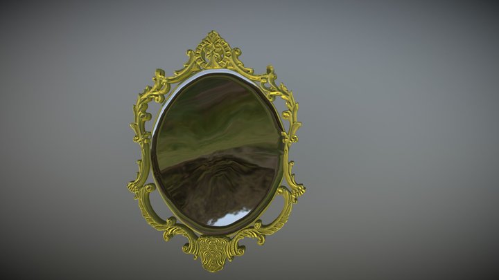 A Boring Mirror 3D Model