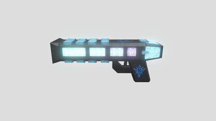 Freeze Gun 3D Model