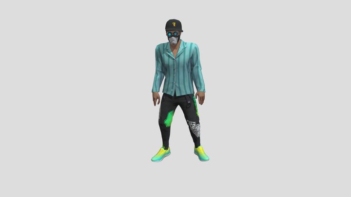 Dying 3D Model