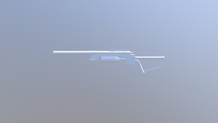 Fallout Syringer 3D Model