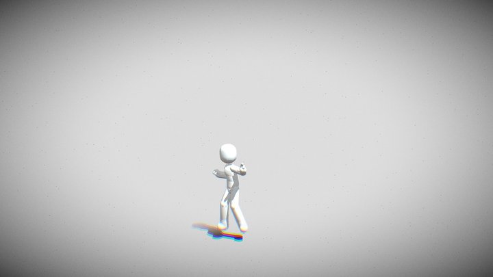 Basic Thick Stick Rig 3D Model