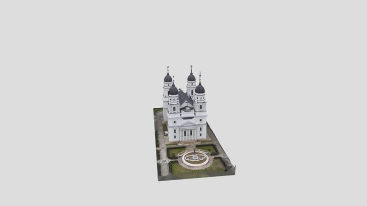 Metropolitan Cathedral - Iasi, RO 3D Model