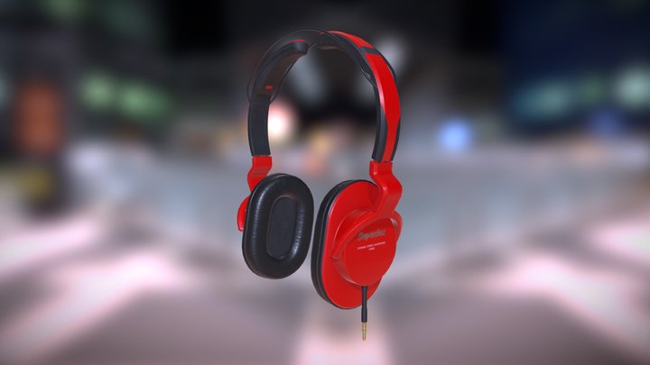 Headphones 3D Model