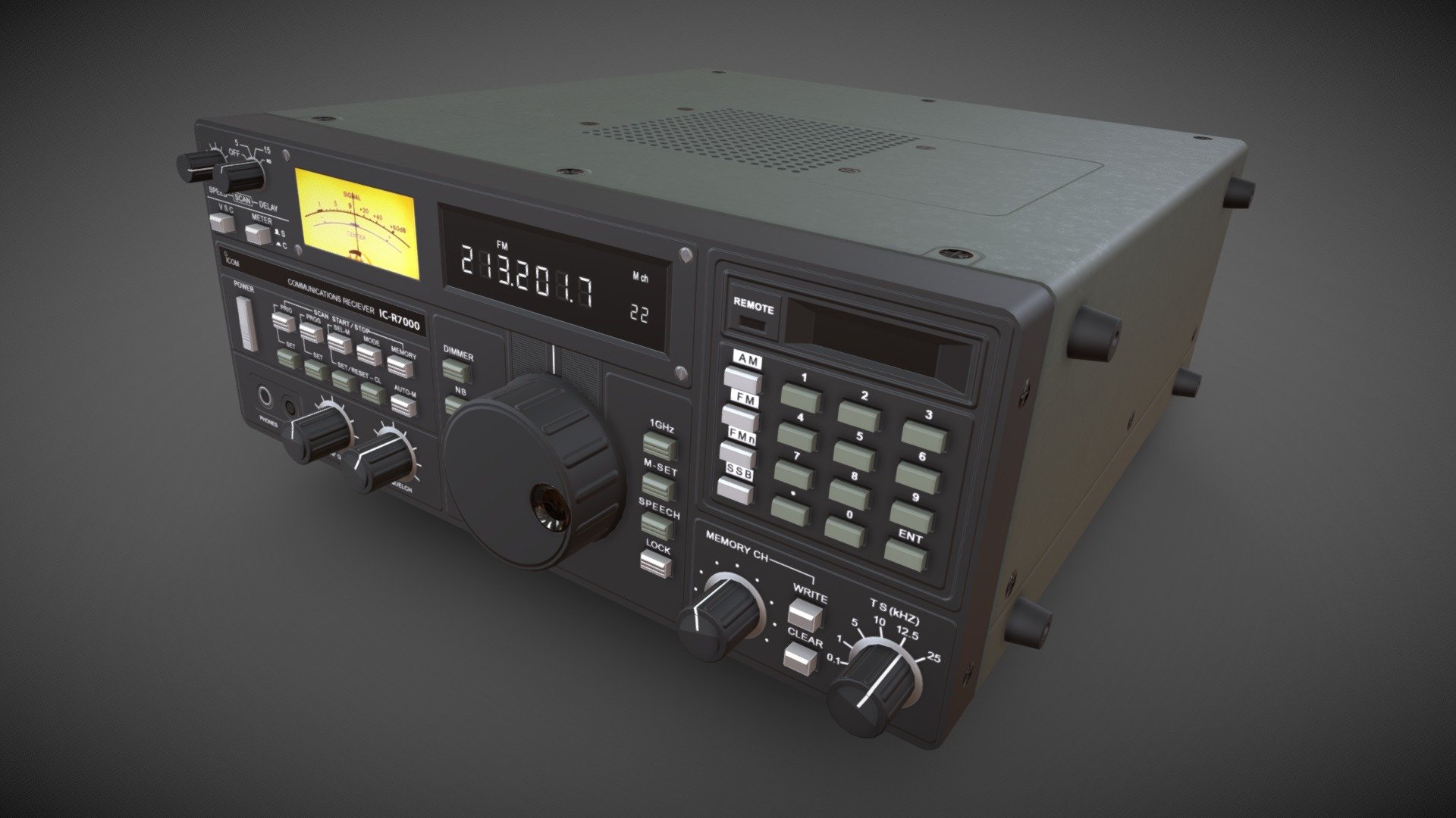 Receiver Icom R7000 - Buy Royalty Free 3D model by fade_to_black ...