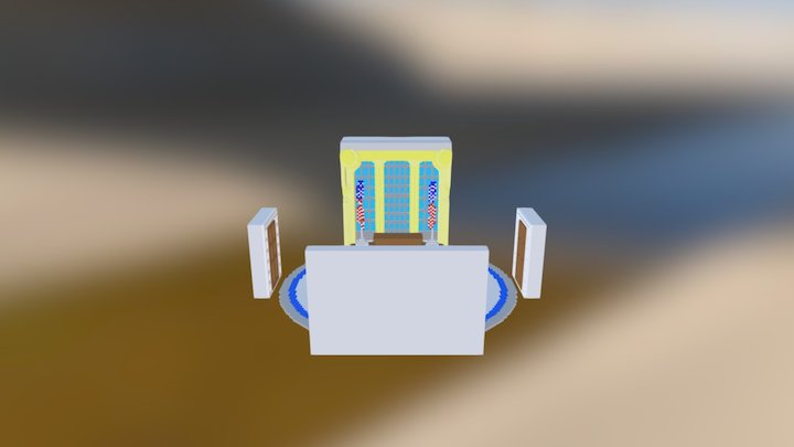 Oval Office 3D Model