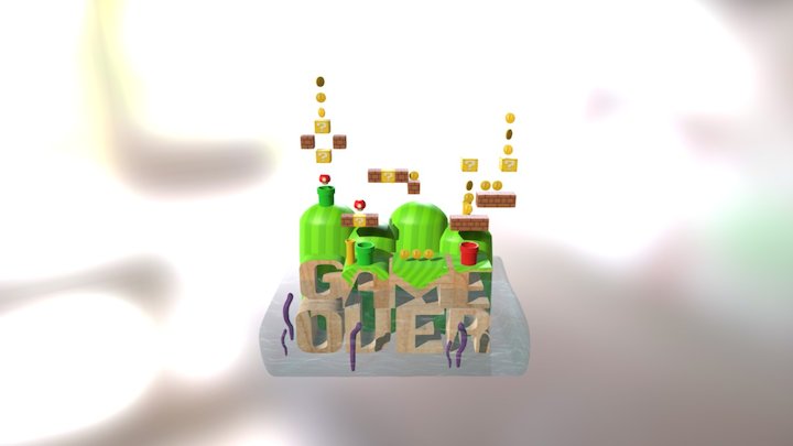 Mario Bros. 3D Model