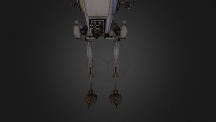 AT-ST 3D Model