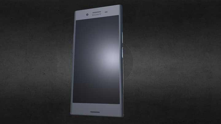 Sony Xperia XZ Premium 3D Model