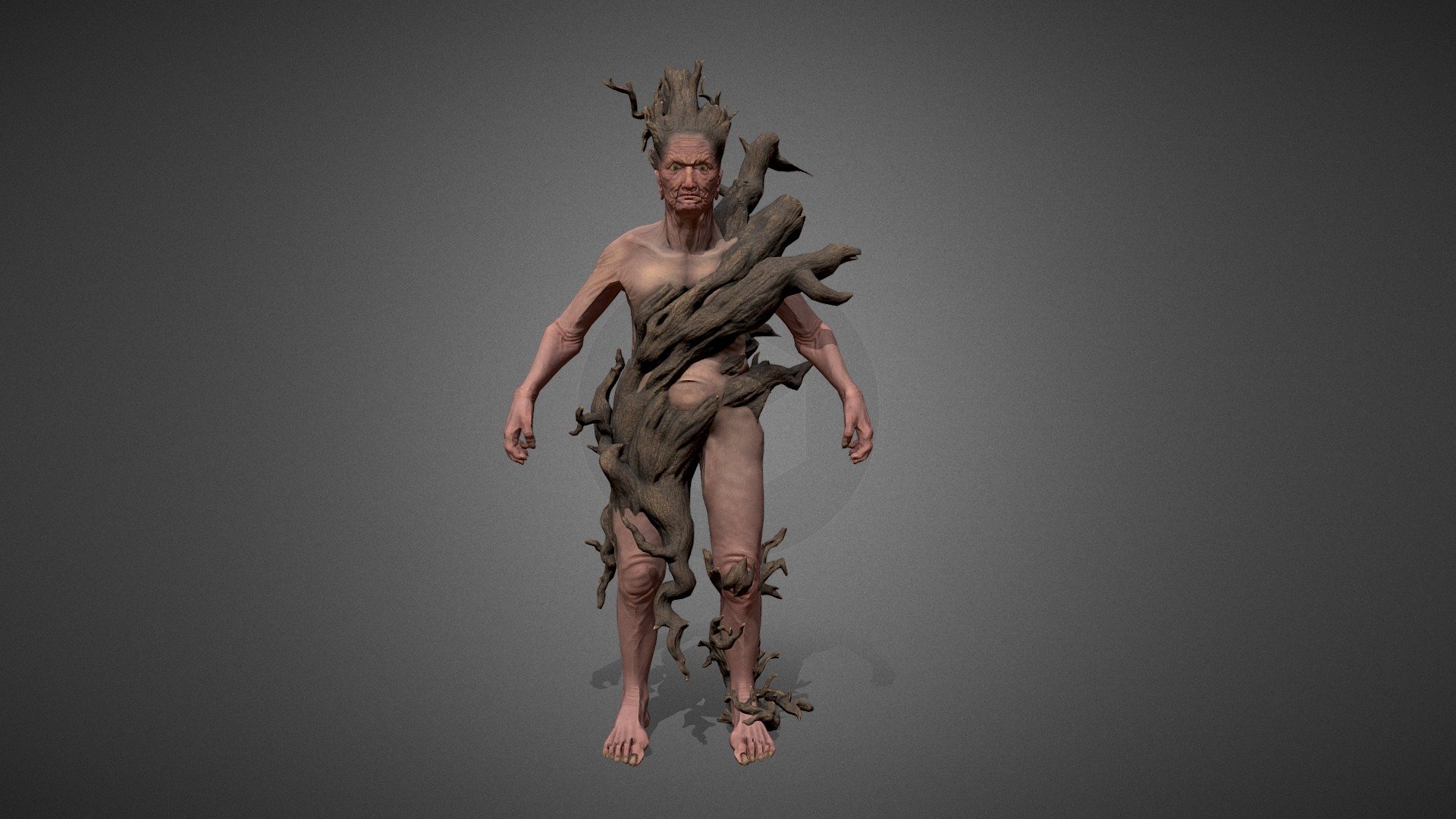 Old Dryad - 3D model by RivierKlee [de8c3b0] - Sketchfab