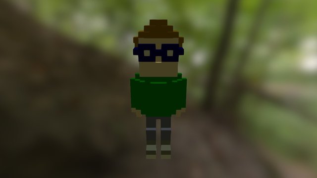 Voxel Tommy 3D Model