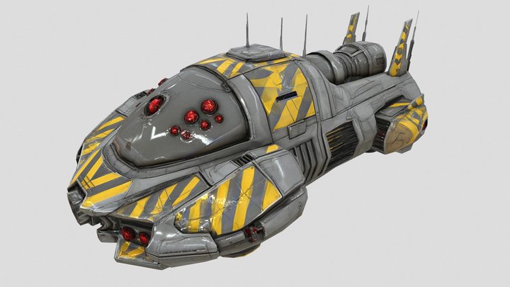 Ӿ⛌Ӿ-[⌬]'ScØrn-Sp4ceGl1der'[⌬].#.'Eš' – Modello 3D gratuito STL