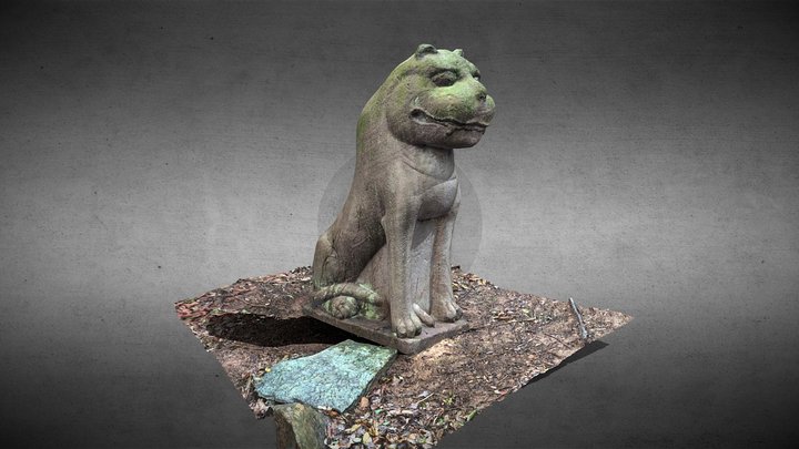 Stone Tiger on the Road to Yu Youding's Tom 2# 3D Model