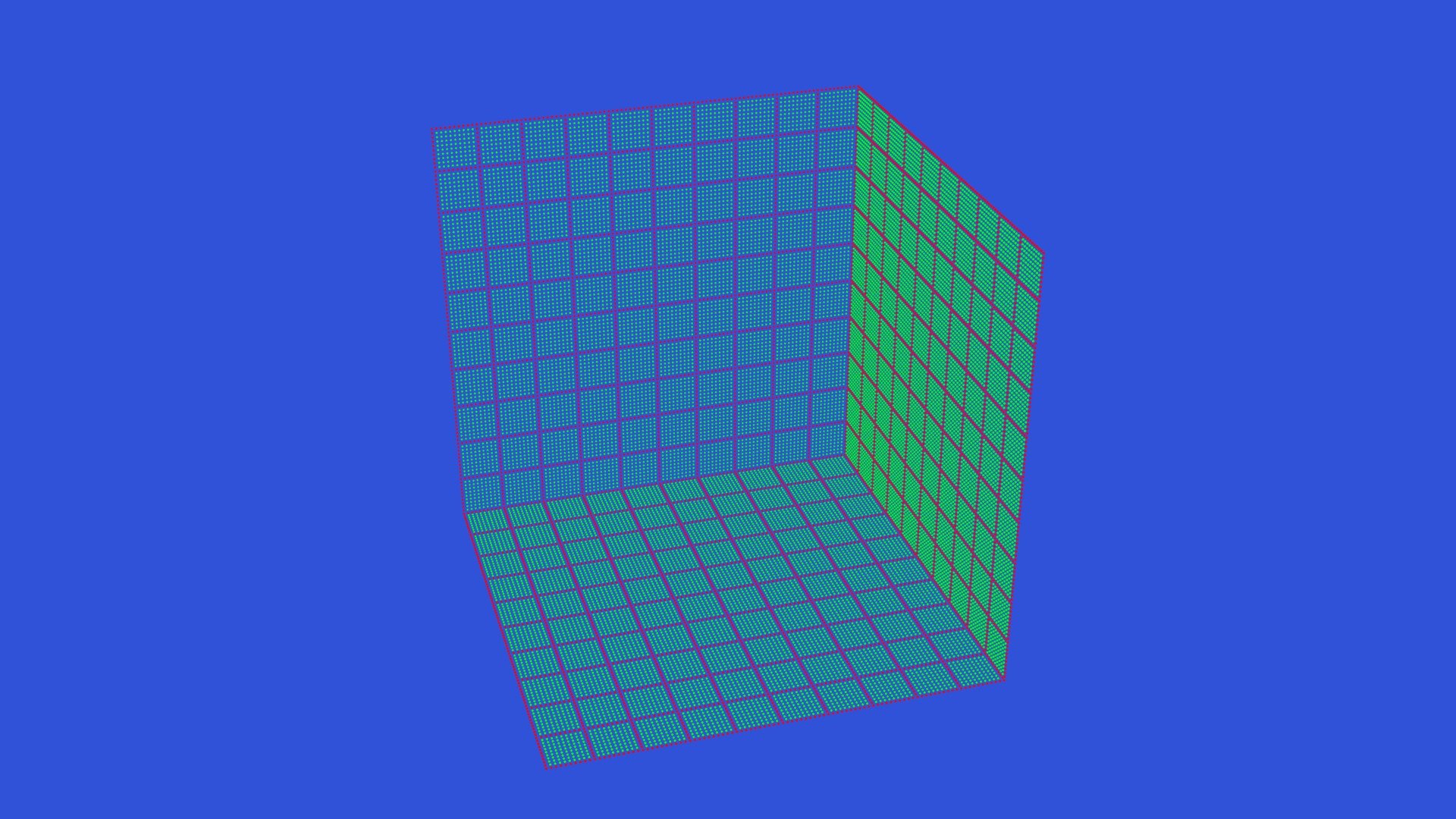 Decametric 3D grid — Sketchfab embed 3D viewer