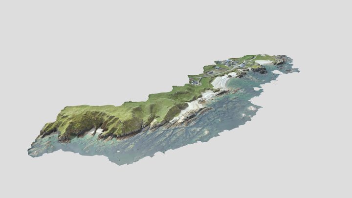 Doagh Isle, Inishowen, Co. Donegal – Free 3D Model STL