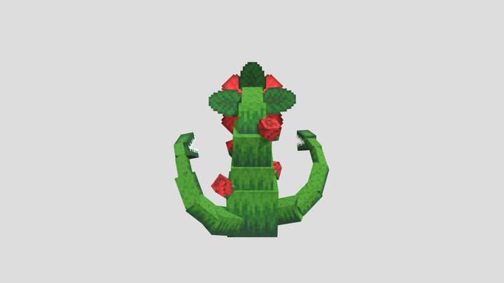 Rose Biollante 3D Model