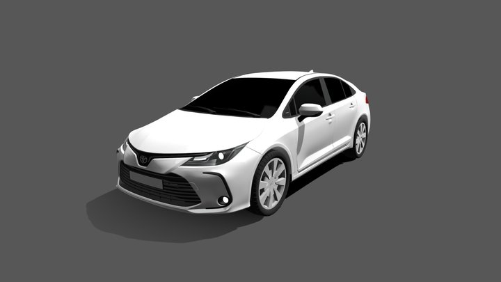 Toyota Corolla 2022 3D Model