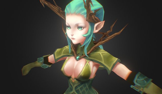 Archer 3D Model
