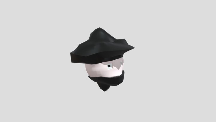 ScupltedFace 3D Model