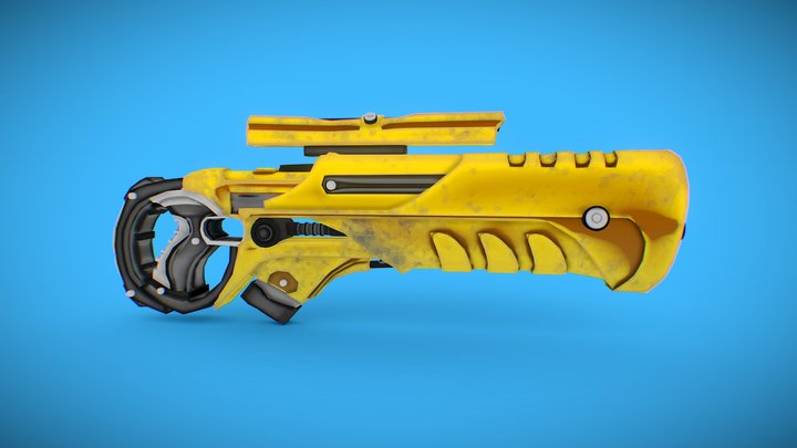Gun Model 3D Model