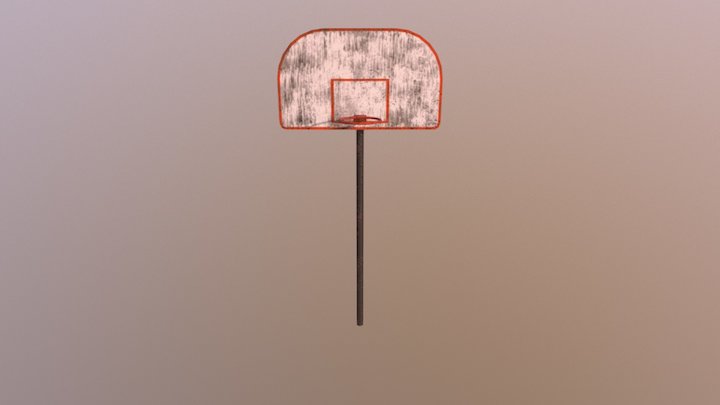 Basketball Hoop 3D Model