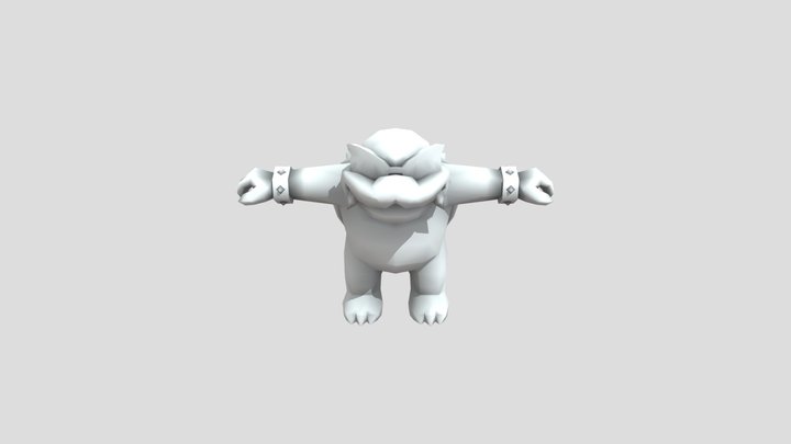 Roy 3D (NSMBU in NSMBW MOD) 3D Model