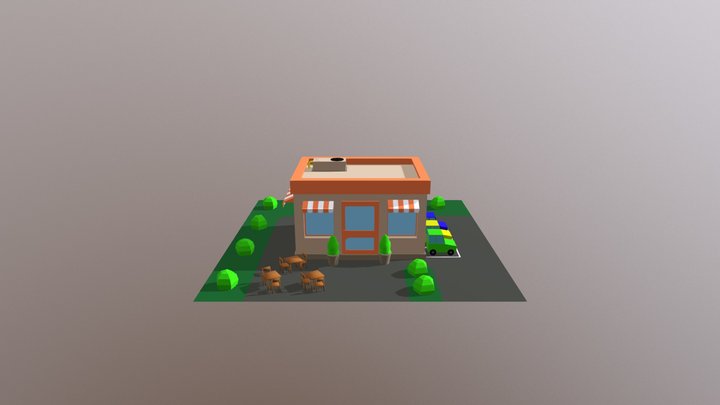 Resturant 3D Model