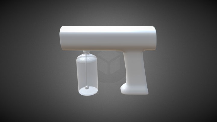Disinfection-spray-gun 3D Model