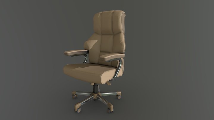 Office Chair V2 – Kostenloses 3D-Modell STL
