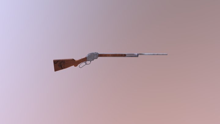 Winchester weapon 3D Model