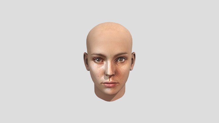 Padme Head 2 3D Model