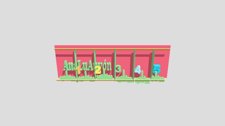 Ruler - Cm 3D Model