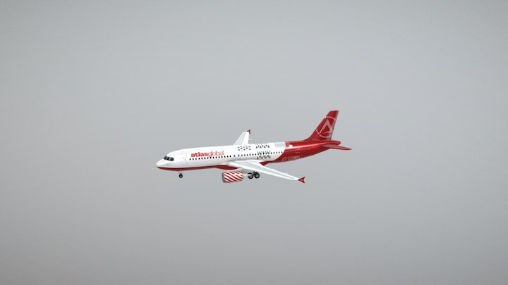 A320-1 3D Model