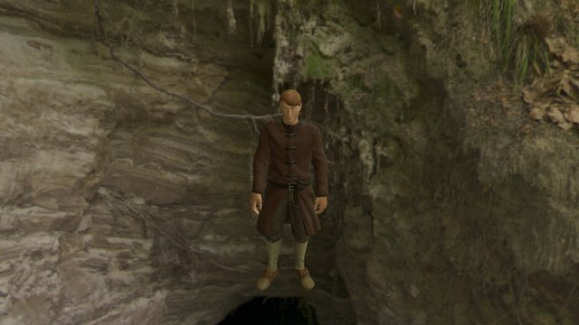 Colonial Person (New) 3D Model