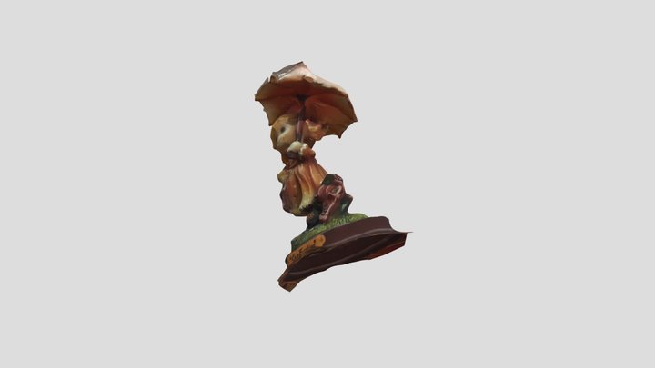 Small Statue 3D Model