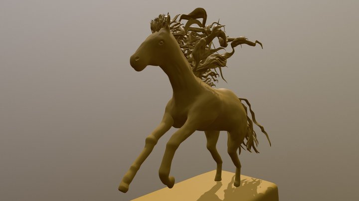 House Sculpt Model 3D Model