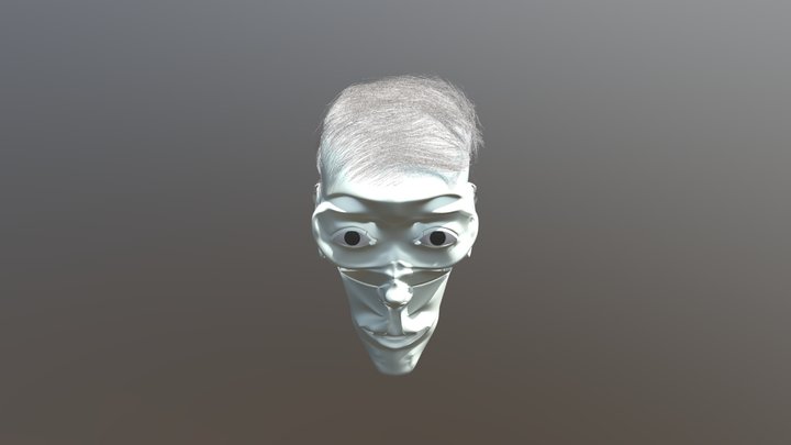 Head Modelingtest Blend 3D Model