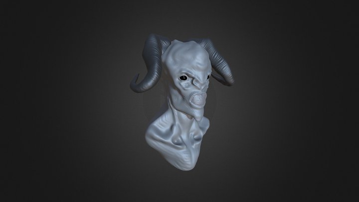 Human Goat 3D Model