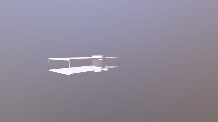 Glass House Model 3D Model