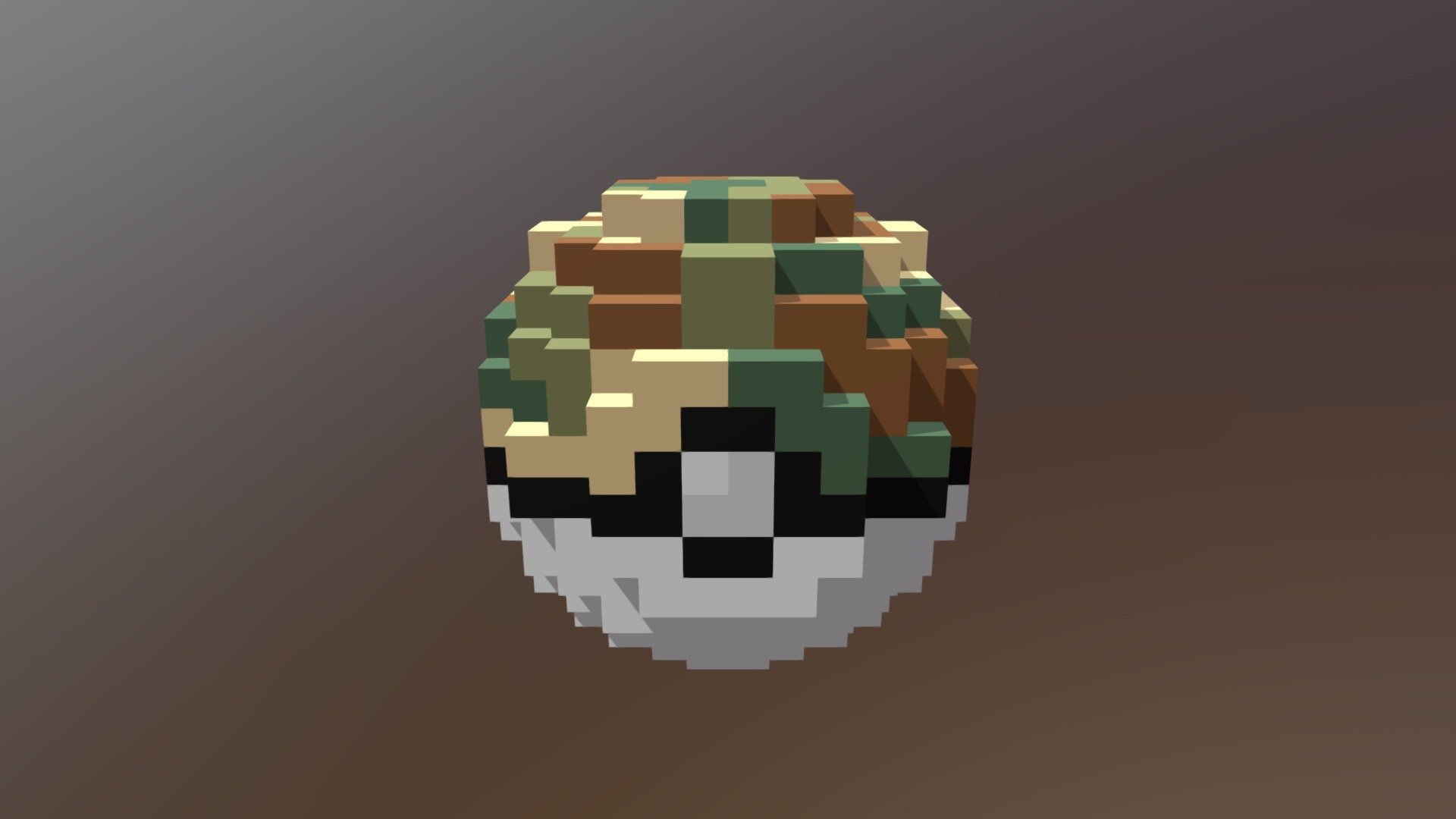 safari ball pixel art