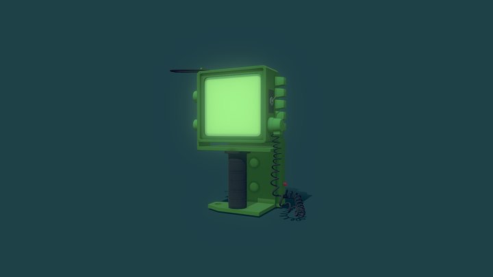 Alien Motion Tracker 3D Model