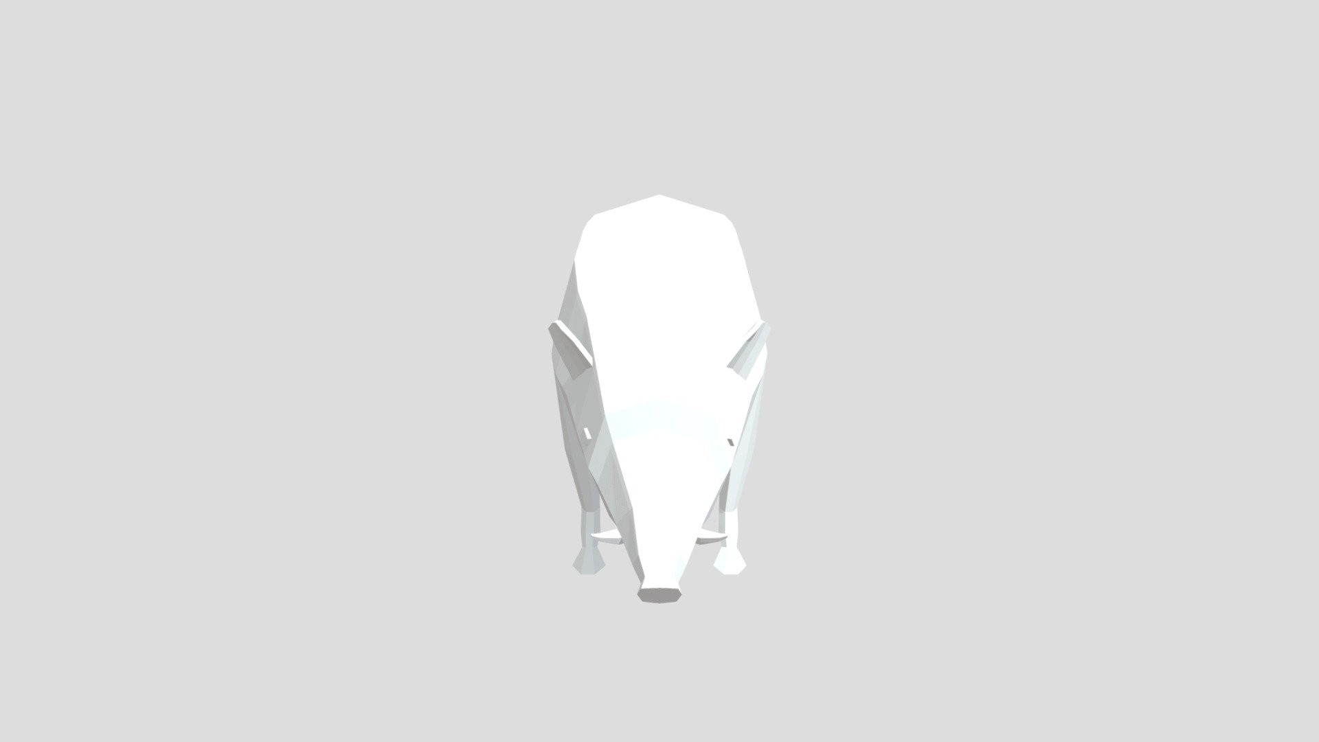 Boar from Poly by Google