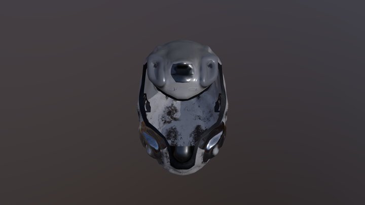 头盔低模 3D Model