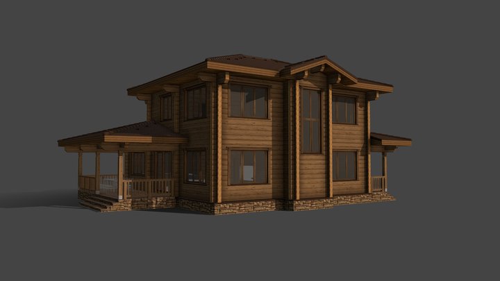 Дом 10 0 (ИгорьМ) 3D Model