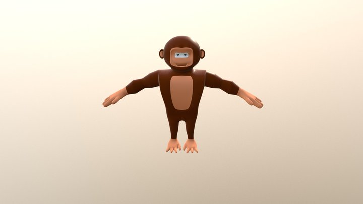Gorila 3D Model